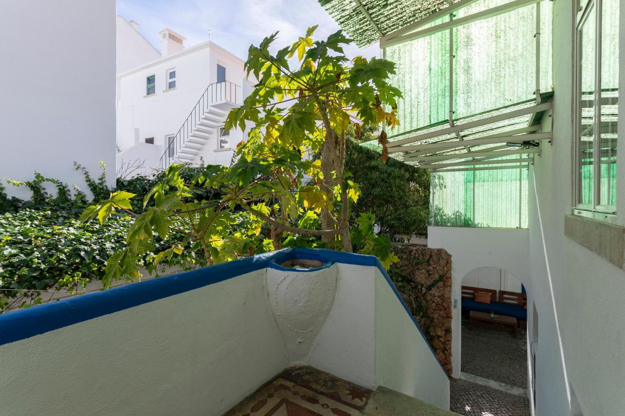 Le Penguin Hostel Faro Bagian luar foto